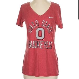 Nike Red Ohio State Buckeyes T-Shirt, Small
